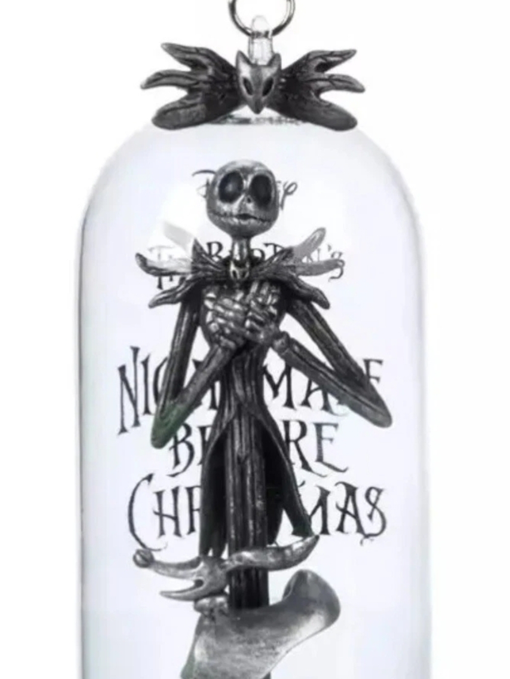 Disney The Nightmare Before Christmas Jack Skellington Black and White Ornament